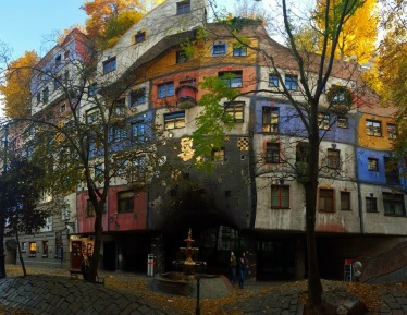 The Hundertwasserhaus (Vienna, Austria)